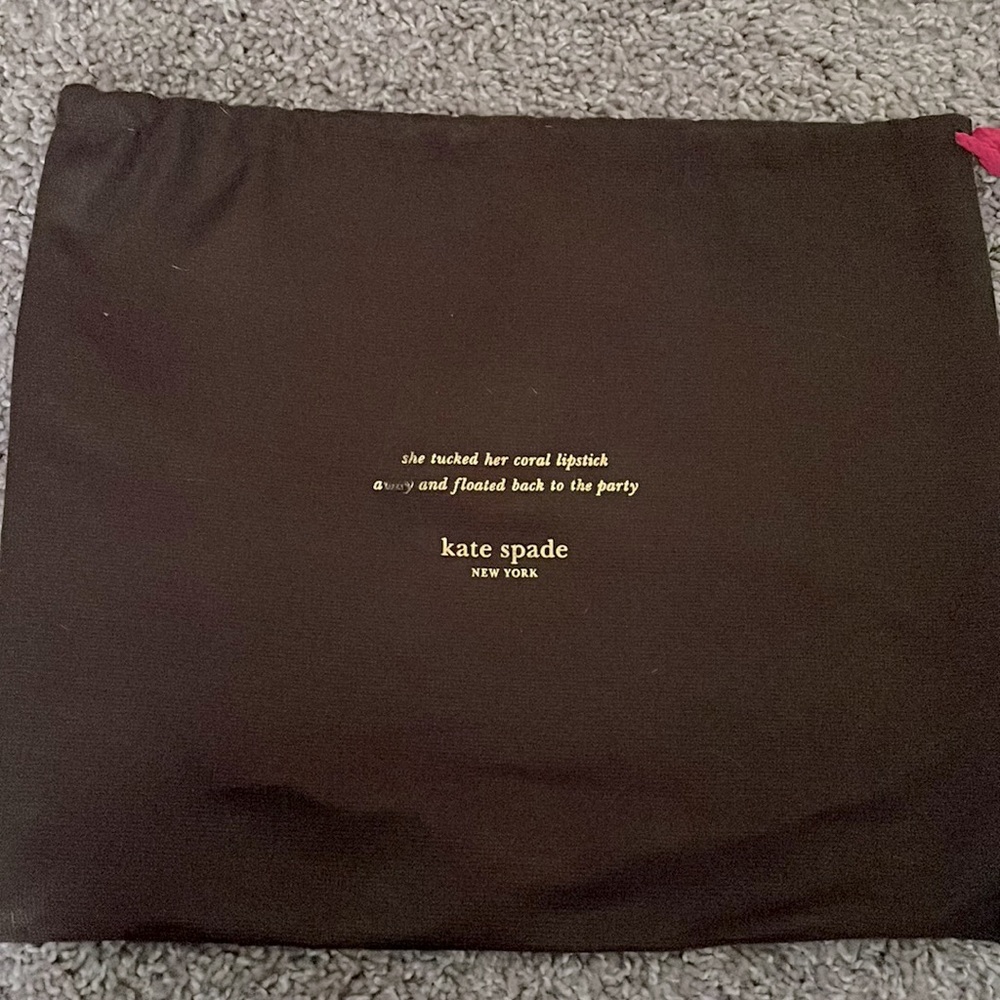 Kate Spade Taupe Gray Shoulder Bag - Picture 7 of 9